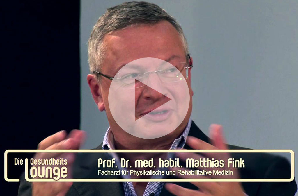 Persönlicher Tipp gegen Rückenschmerzen von Professor Dr. Matthias Fink