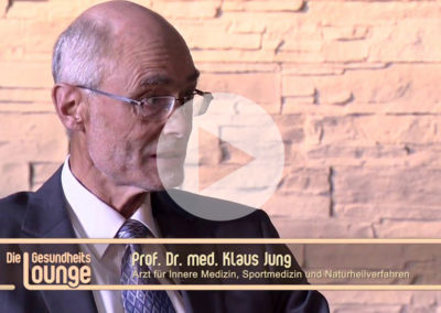 Burnout – Professor Dr. Klaus Jung über die Behandlung mit energetisierter Atemluft